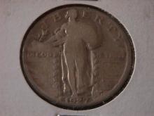Standing Liberty Silver Quarter 1927-S Fine Plus