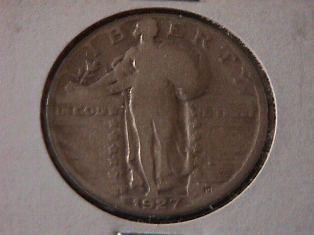 Standing Liberty Silver Quarter 1927-S Fine Plus