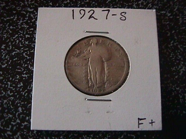 Standing Liberty Silver Quarter 1927-S Fine Plus