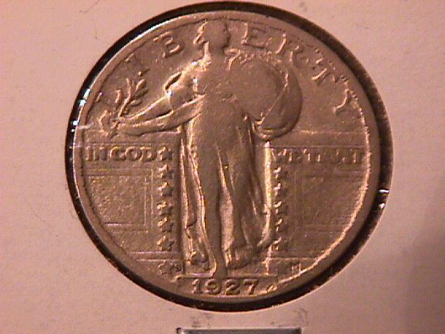 Standing Liberty Silver Quarter 1927-S Very Fine-18