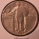 Standing Liberty Silver Quarter 1927-S Very Fine-18