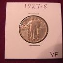 Standing Liberty Silver Quarter 1927-S Very Fine-18
