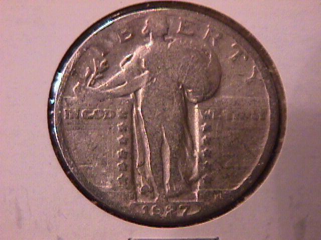 Standing Liberty Silver Quarter 1927-S Fine