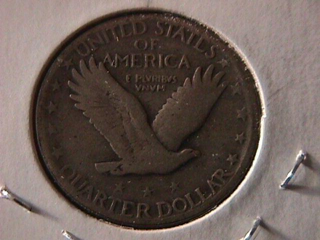 Standing Liberty Silver Quarter 1927-S Fine Condition