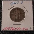 Standing Liberty Silver Quarter 1927-S Fine Condition