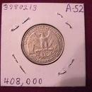 Washington Silver Quarter 1932-S AU #50 Condition