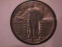 Standing Liberty Silver Quarter 1927-S Very Fine Condition