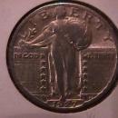Standing Liberty Silver Quarter 1927-S Very Fine Condition