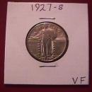 Standing Liberty Silver Quarter 1927-S Very Fine Condition