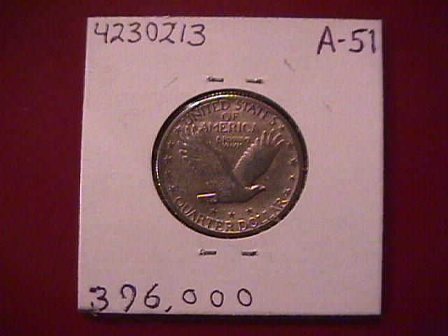 Standing Liberty Silver Quarter 1927-S Very Fine Condition
