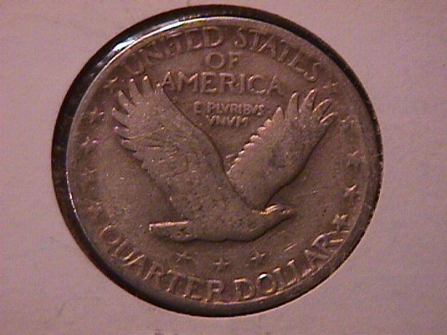 Standing Liberty Silver Quarter 1927-S Very Fine Condition