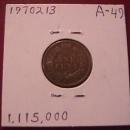Indian Head Copper 1 Cent 1908-S Extremely Fine #40 Condition