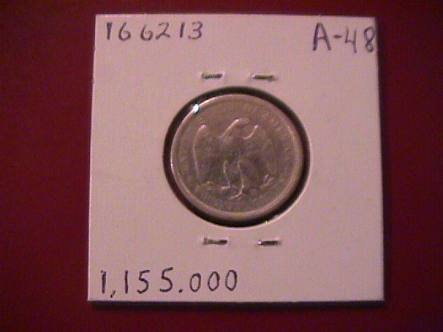 Liberty Seated Silver Twenty Cent Piece 1875-S Very Fine Condition