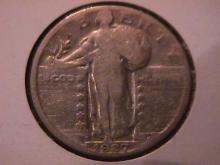 Standing Liberty Silver Quarter 1927-S Fine Plus Condition