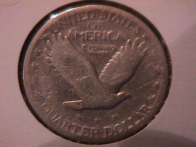 Standing Liberty Silver Quarter 1927-S Fine Plus Condition