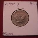 Standing Liberty Silver Quarter 1927-S Fine Plus Condition