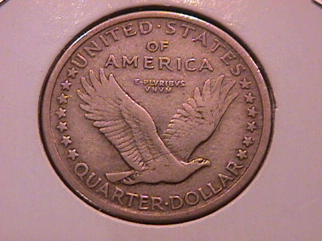 Standing Liberty Silver Quarter 1917 Variety #1 Extremely Fine Condition