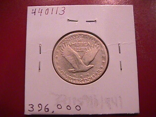 Standing Liberty Silver Quarter 1927-S Very Fine Condition