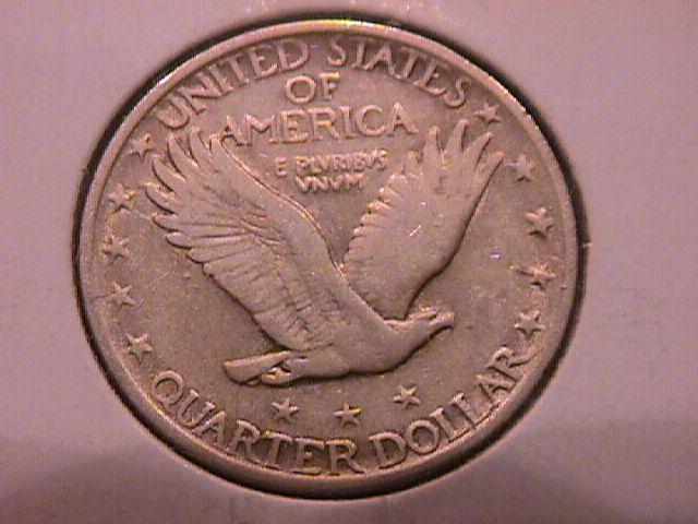 Standing Liberty Silver Quarter 1923 Extremely Fine Condition