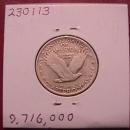 Standing Liberty Silver Quarter 1923 Extremely Fine Condition