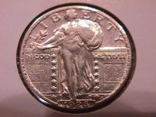 Standing Liberty Silver Quarter 1926 Extremely Fine Condition