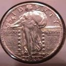 Standing Liberty Silver Quarter 1926 Extremely Fine Condition
