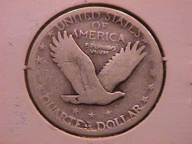 Standing Liberty Silver Quarter 1927-S Very Good Condition