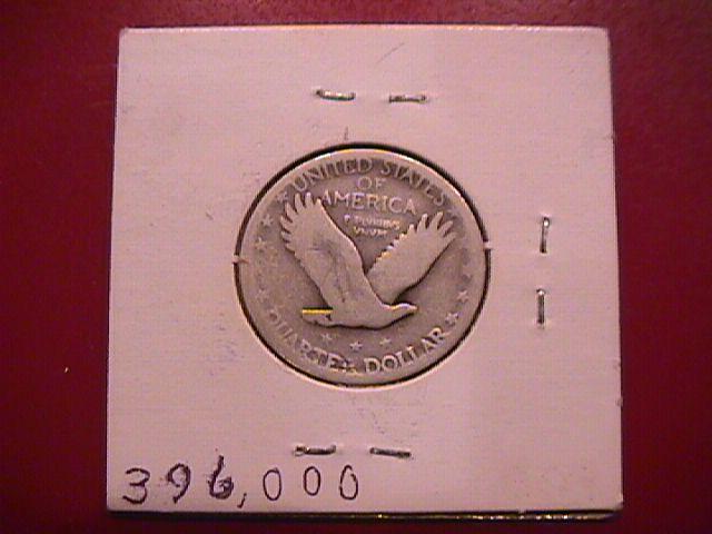Standing Liberty Silver Quarter 1927-S Very Good Condition