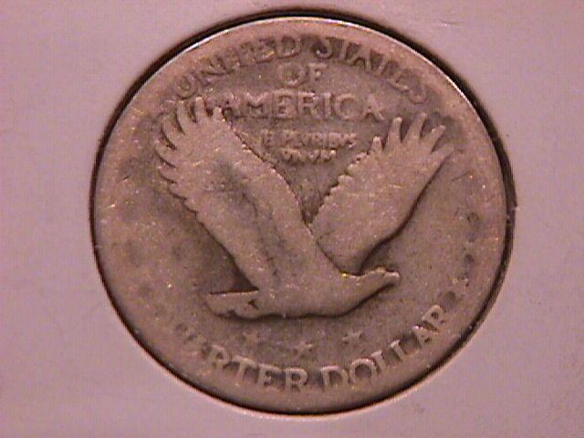 Standing Liberty Silver Quarter 1927-S Very Good Condition
