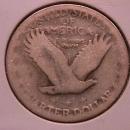 Standing Liberty Silver Quarter 1927-S Very Good Condition