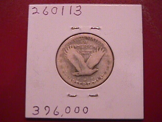 Standing Liberty Silver Quarter 1927-S Very Good Condition