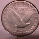Standing Liberty Silver Quarter 1927-S Fine Condition