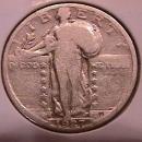 Standing Liberty Silver Quarter 1927-S Fine Plus Condition Condition