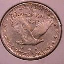 Standing Liberty Silver Quarter 1928-D Extremely Fine Condition