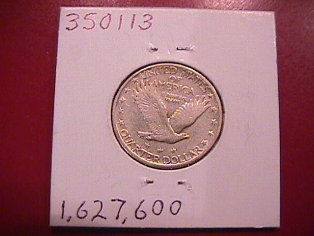 Standing Liberty Silver Quarter 1928-D Extremely Fine Condition