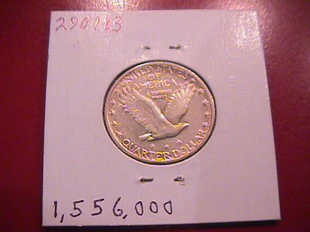 Standing Liberty Silver Quarter 1930-S Extremely Fine Plus Condition