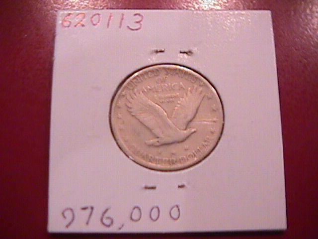 Standing Liberty Silver Quarter 1927-D Very Fine Plus Condition