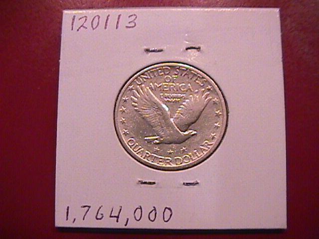 Standing Liberty Silver Quarter 1929-S Very Fine Plus Condition