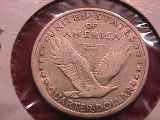 Standing Liberty Silver Quarter 1917 Type1 Extremely Fine Condition