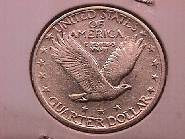 Standing Liberty Silver Quarter 1929-D Very Fine Plus Condition