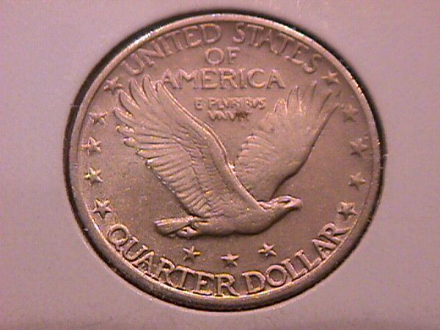 Standing Liberty Silver Quarter 1927 Almost Uncirculated Condition