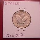 Standing Liberty Silver Quarter 1926-D Very Fine Condition
