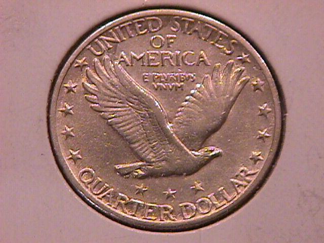 Standing Liberty Silver Quarter 1918-S Extremely Fine Condition