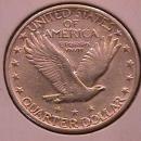 Standing Liberty Silver Quarter 1918-S Extremely Fine Condition