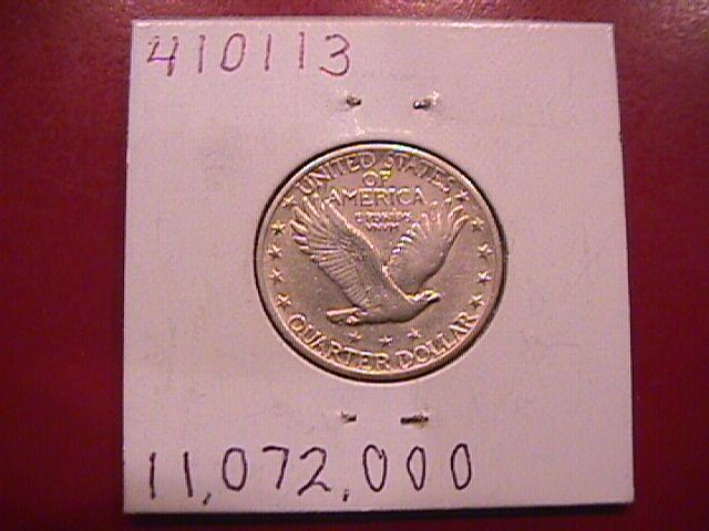 Standing Liberty Silver Quarter 1918-S Extremely Fine Condition