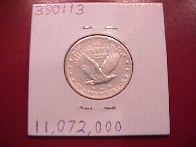 Standing Liberty Silver Quarter 1918-S Very Fine Plus Condition