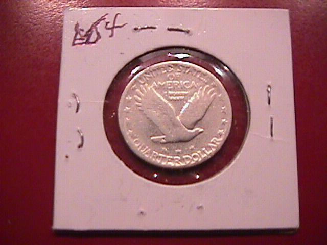 Standing Liberty Silver Quarter 1927-S Very Fine Condition