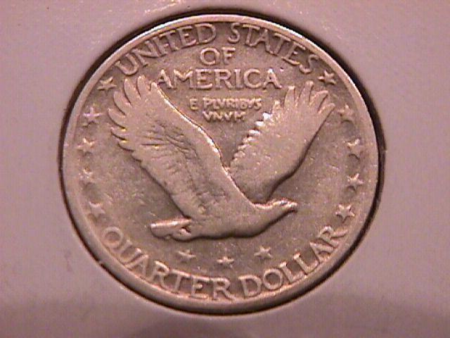 Standing Liberty Silver Quarter 1930-S Very Fine Condition