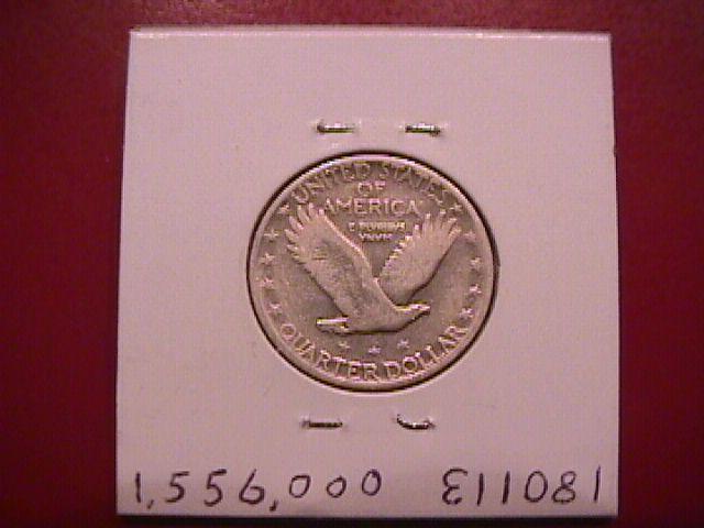Standing Liberty Silver Quarter 1930-S Very Fine Condition