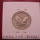 Standing Liberty Silver Quarter 1930-S Very Fine Condition